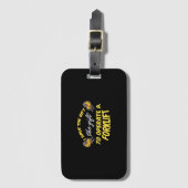 Gabelstaplergeschenk Gepäckanhänger (Vorderseite Vertikal)