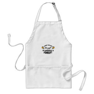 Gabelstaplergeschenk Schürze