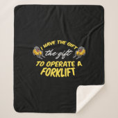 Gabelstaplergeschenk Sherpadecke (Vorderseite)