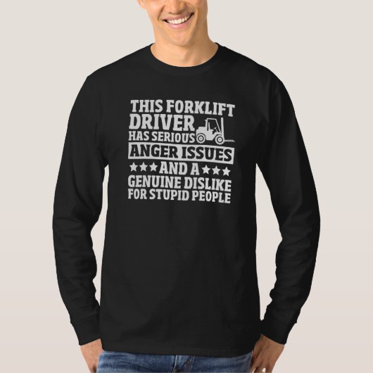 Gabelstaplerlager T-Shirt (Vorderseite)