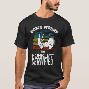 Gabelstaplerspeicher für den Gabelstapler T-Shirt