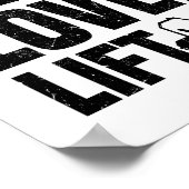 Gabelstaplertreiber | Gabelstaplergeschenke Poster (Ecke)