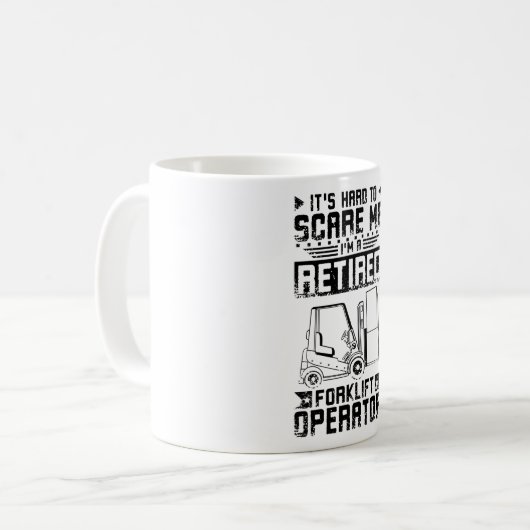 Gabelstaplertreiber Kaffeetasse (Vorderseite Links)
