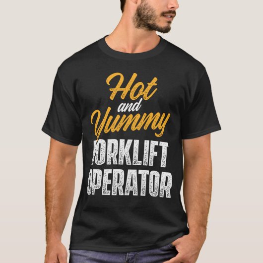 Gabelstaplertreiber T-Shirt (Vorderseite)