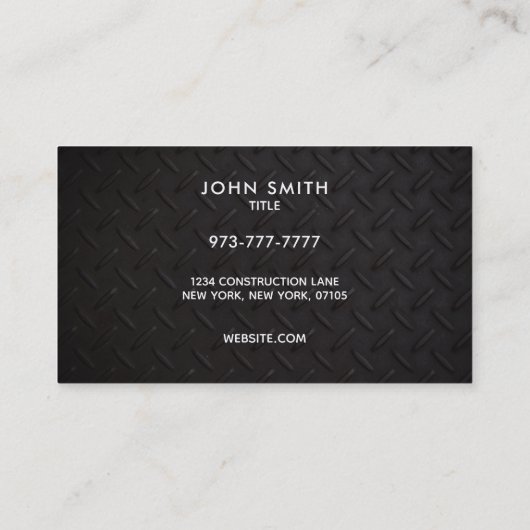 Gabelstaplervermietung Visitenkarte (Rückseite)