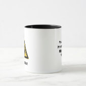 Gabelstaplerwarnzeichen Tasse (Zentrum)