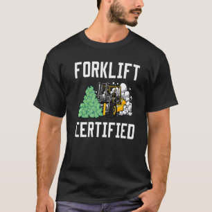 Gabelstaplerzertifizierter Gabelstaplertreiber Pre T-Shirt