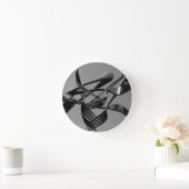 Gabelung Runde Wanduhr (Zuhause)