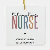 Gaben für die Telemetrie-Pflege Keramikornament (Vorderseite)