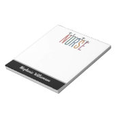 Gaben für die Telemetrie-Pflege Notizblock (Rotiert)