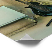 Gaben für Papa Poster (Ecke)