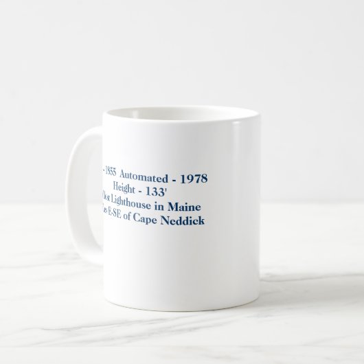 Gaben-Insel-Licht Kaffeetasse (Vorderseite Links)