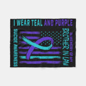 Gaben zu beschaffen Verlust von Bruder im Gesetz S Fleecedecke (Vorderseite (Horizontal))