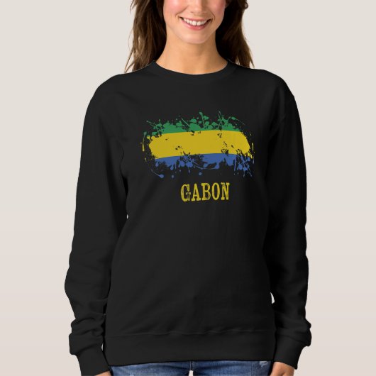 Gabian enthusiasts for Gabon and Gabon Sweatshirt (Vorderseite)