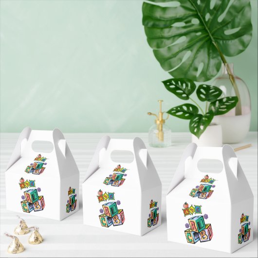 Gable Favor Box ABCs Geschenkschachtel (Zahlreiche)