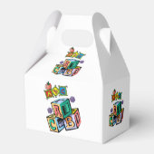 Gable Favor Box ABCs Geschenkschachtel (Rückseite)