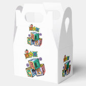 Gable Favor Box ABCs Geschenkschachtel (Geöffnet)