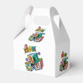 Gable Favor Box ABCs Geschenkschachtel (Vorderseite)