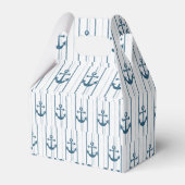 Gable Favor Box Anchor Geschenkschachtel (Rückseite)