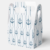 Gable Favor Box Anchor Geschenkschachtel (Geöffnet)