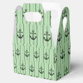 Gable Favor Box Anchor Geschenkschachtel (Geöffnet)