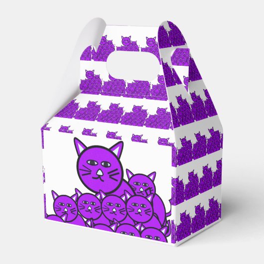 Gable Favor Box Geschenkschachtel (Vorderseite)