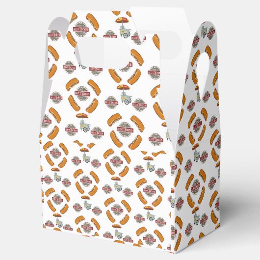 Gable Favor Box Geschenkschachtel (Geöffnet)