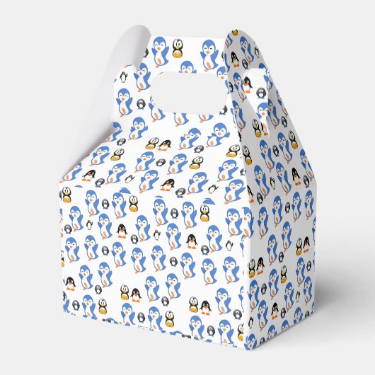 Gable Favor Box Geschenkschachtel (Rückseite)