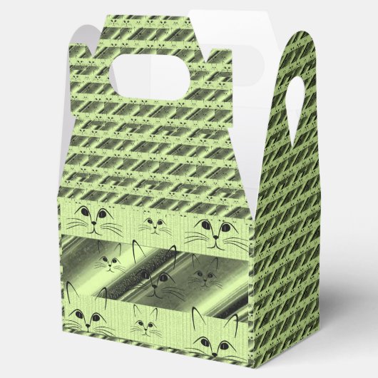 Gable Favor Box Geschenkschachtel (Geöffnet)