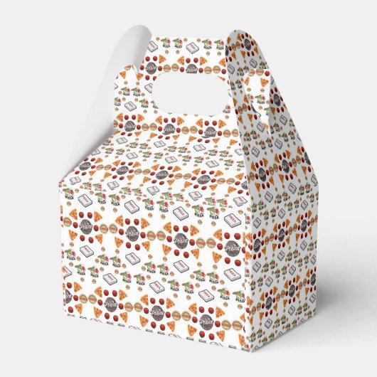 Gable Favor Box Geschenkschachtel (Rückseite)