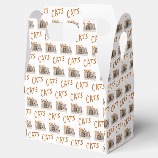 Gable Favor Box Geschenkschachtel (Geöffnet)