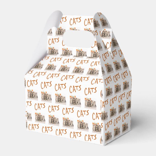 Gable Favor Box Geschenkschachtel (Vorderseite)