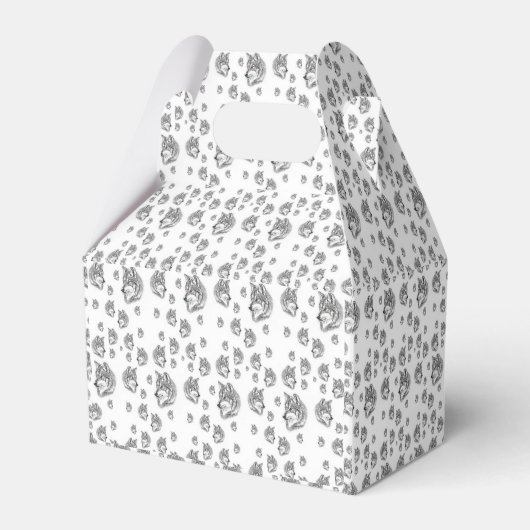 Gable Favor Box Geschenkschachtel (Vorderseite)