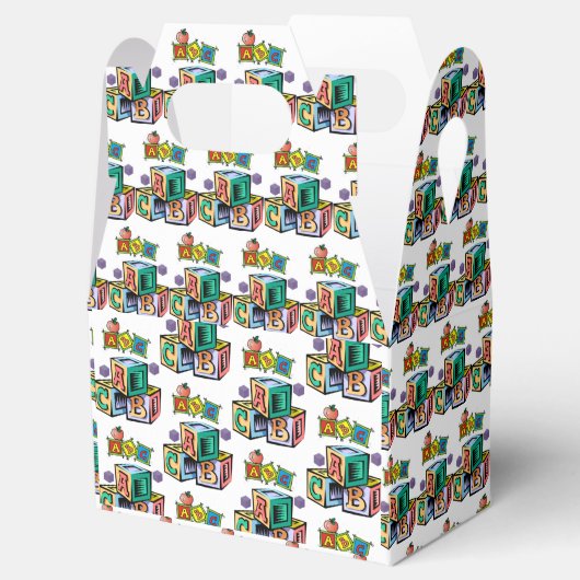 Gable Favor Box Geschenkschachtel (Geöffnet)