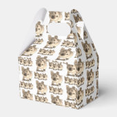 Gable Favor Box Geschenkschachtel (Rückseite)