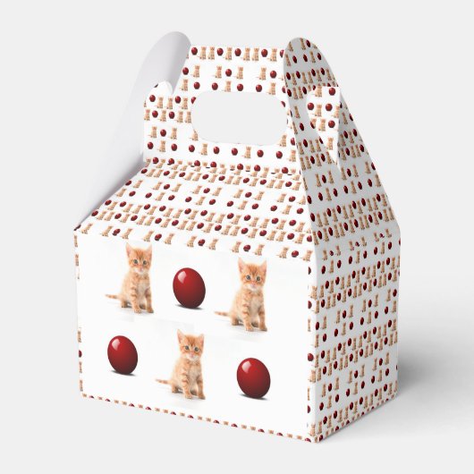Gable Favor Box Geschenkschachtel (Vorderseite)