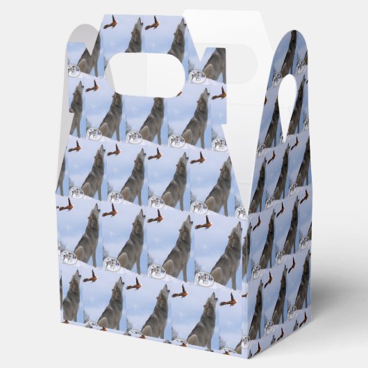 Gable Favor Box Geschenkschachtel (Geöffnet)