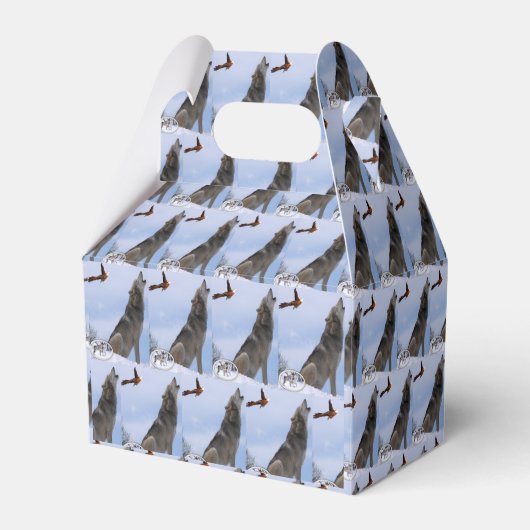 Gable Favor Box Geschenkschachtel (Vorderseite)