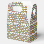 Gable Favor Box Geschenkschachtel (Geöffnet)