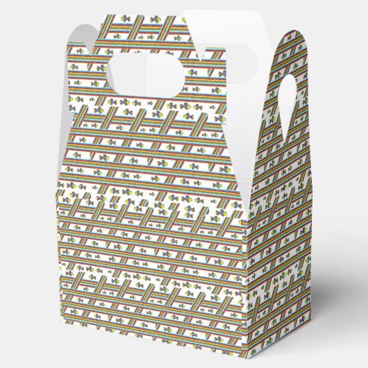 Gable Favor Box Geschenkschachtel (Geöffnet)