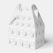 Gable Favor Box Geschenkschachtel (Rückseite)