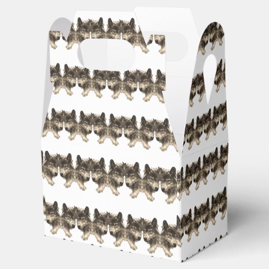 Gable Favor Box Geschenkschachtel (Geöffnet)