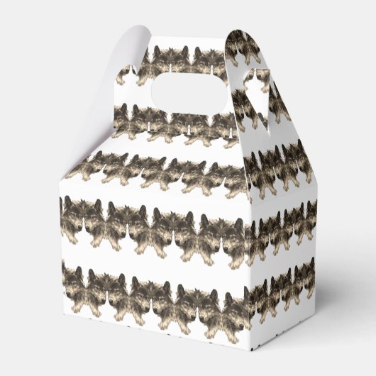 Gable Favor Box Geschenkschachtel (Vorderseite)