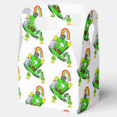 Gable Favor Box Happy St. Patrick's Day Rabbit Geschenkschachtel (Geöffnet)