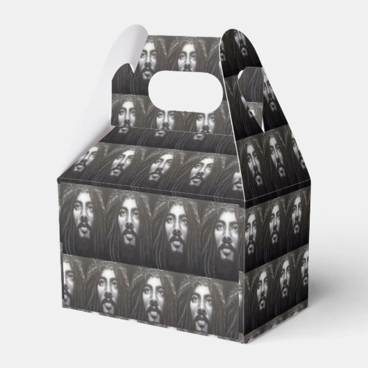 Gable Favor Box Jesus Geschenkschachtel (Rückseite)