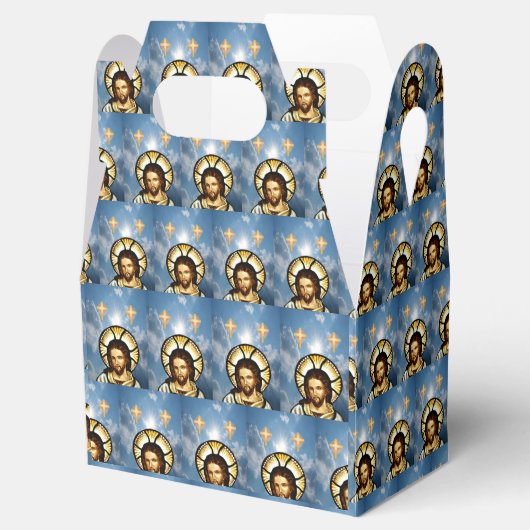 Gable Favor Box Jesus Geschenkschachtel (Geöffnet)