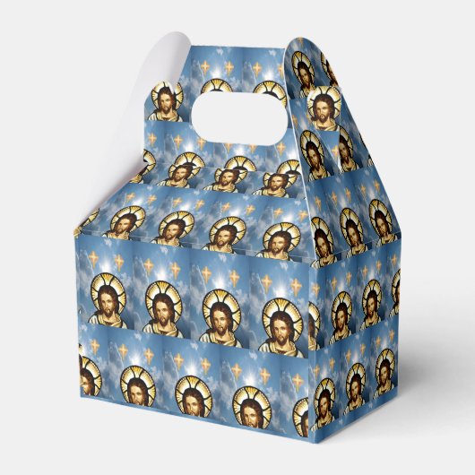Gable Favor Box Jesus Geschenkschachtel (Vorderseite)