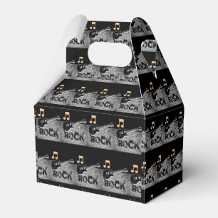 Gable Favor Box Rock Musik Geschenkschachtel
