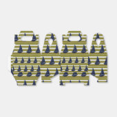 Gable Favor Box Sailboat Geschenkschachtel (Ungefaltet)