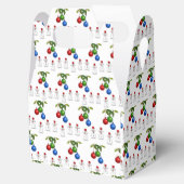 Gable Favor Box Snowman Geschenkschachtel (Geöffnet)